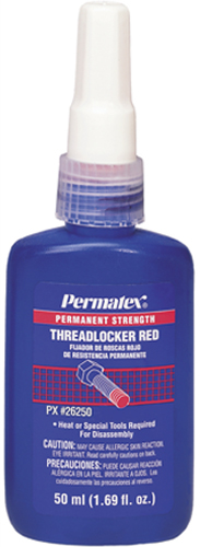 Keo khóa ren PERMATEX® Permanent Strength Threadlocker RED 26250
