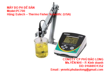 máy đo pH để bàn PC 700