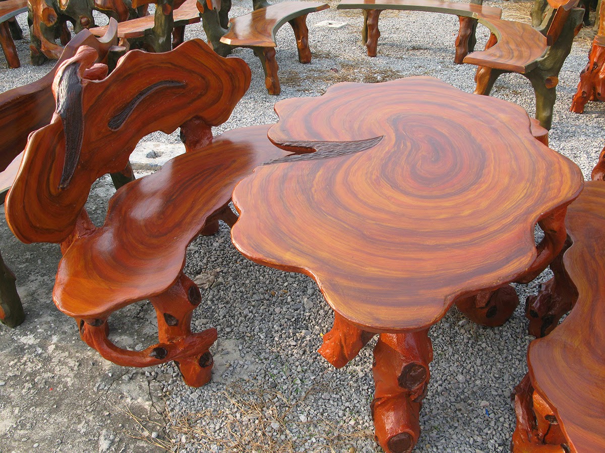 Quy trình sản xuất bàn, ghế đá giả gỗ