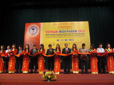 Khai mạc triển lãm quốc tế chuyên ngành y dược Việt Nam lần thứ 20