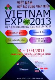 Chuẩn bị khai mạc Hội chợ Thương mại Quốc tế Việt Nam lần thứ 23 – VIETNAM EXPO 2013